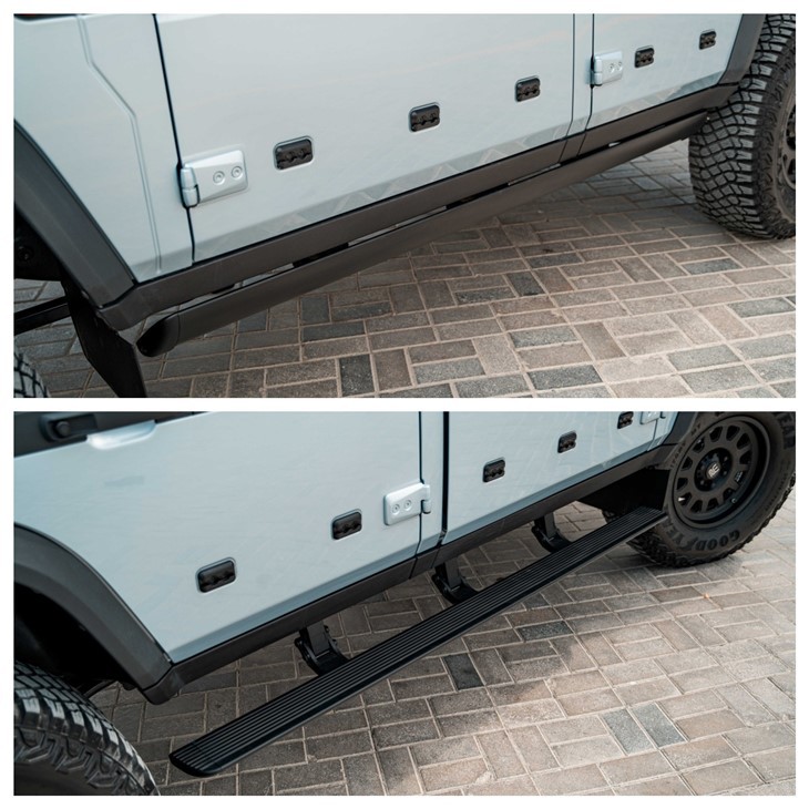 Ineos Grenadier Electric Running Boards factory